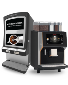 Two pieces of beverage equipment